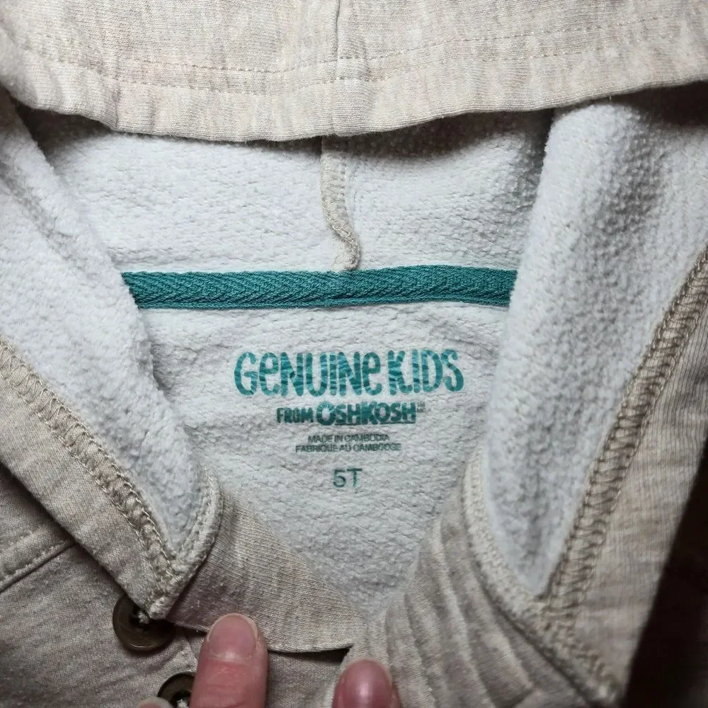 OshKosh Kids Hoodie - Cream